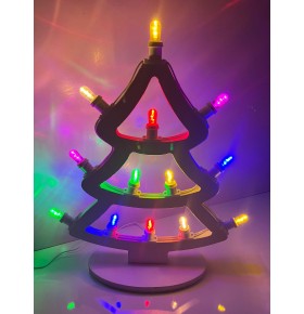 Albero Natale Stilizzato Luminarie Salentine A Led