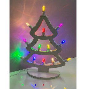 Albero Natale Stilizzato Luminarie Salentine A Led