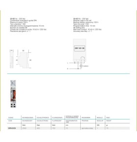 Tecnoswitch  Interruttore Orario Meccanico Giornaliero