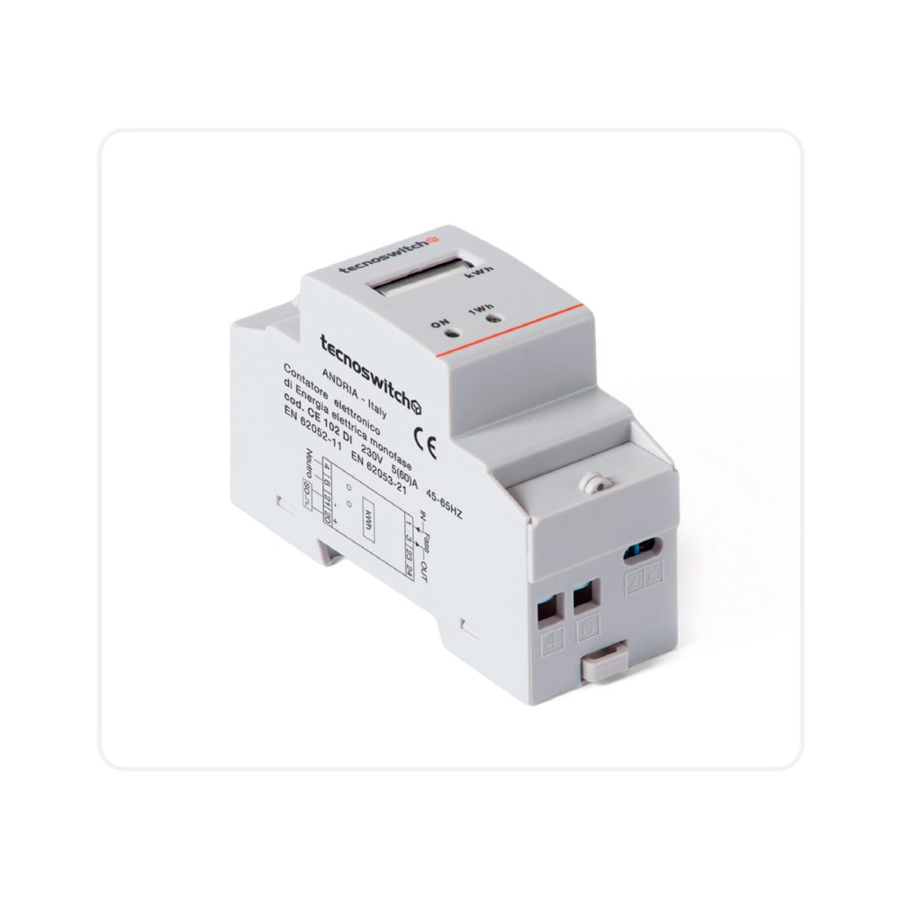 Tecnoswitch Contatore Di Energia Elettrica Monofase