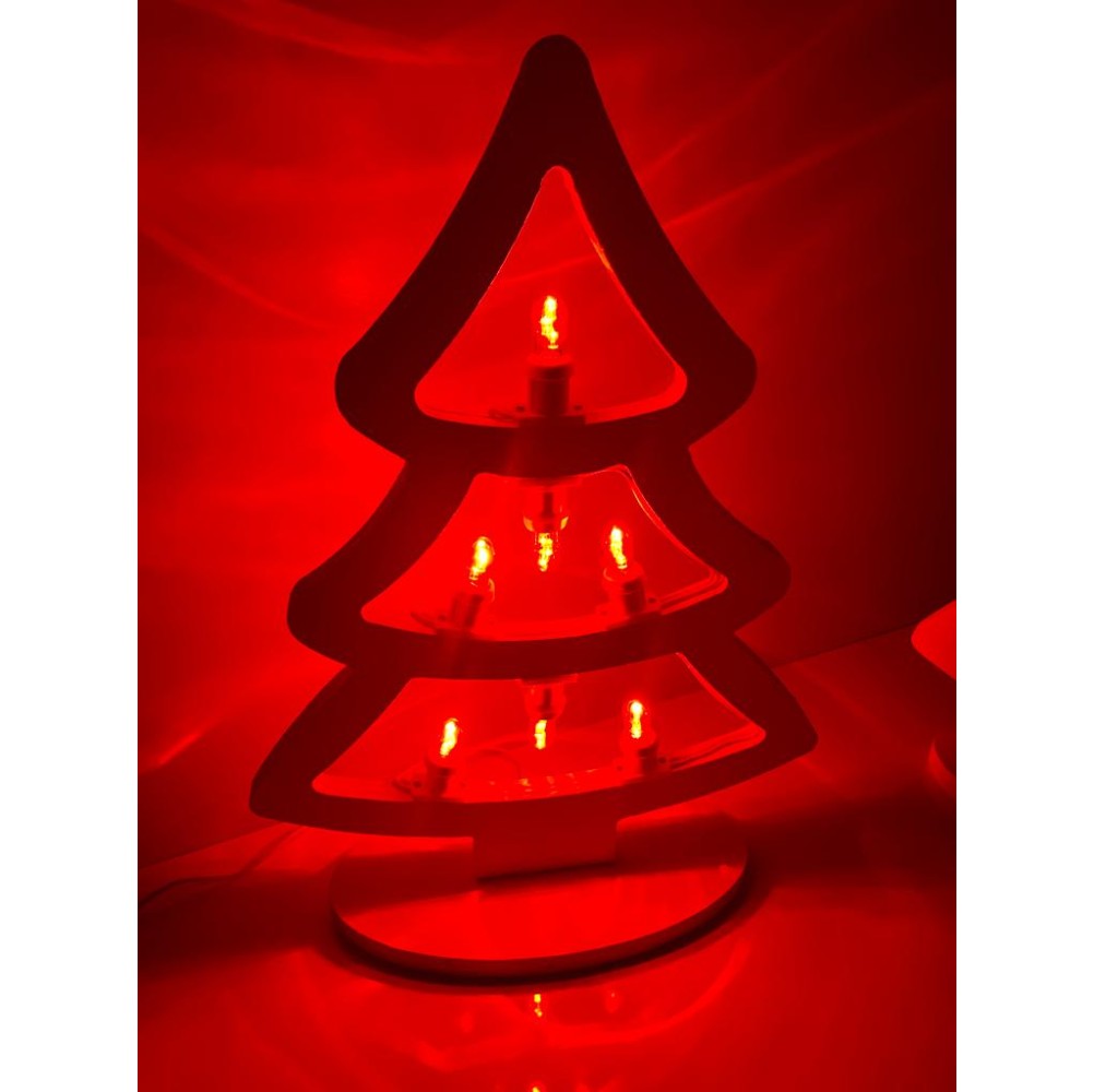 Albero Natale Stilizzato Luminarie Salentine A Led