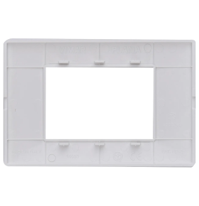 Vimar Plana Placca Bianca 3 Posti