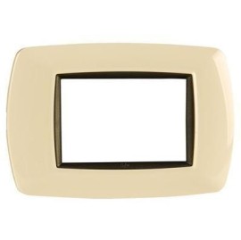 Life Placca 3 Moduli Avorio