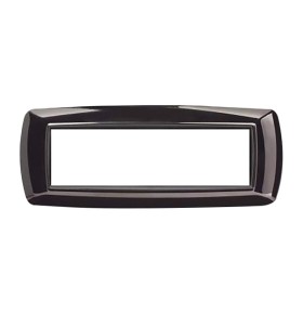 Life Placca 7 Moduli Nera