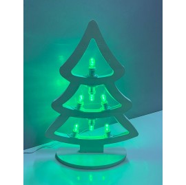 Albero Natale Stilizzato Luminarie Salentine A Led