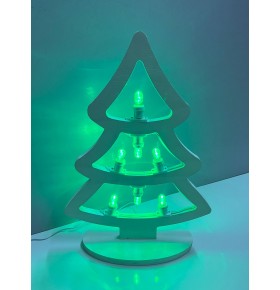 Albero Natale Stilizzato Luminarie Salentine A Led
