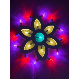 Fiore stilizzato luminarie salentine a led