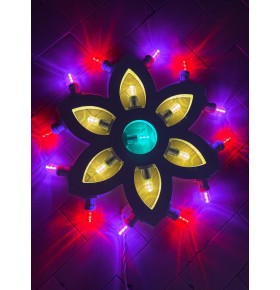 Fiore stilizzato luminarie salentine a led