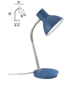 Perenz lampada direzionabile azzurra E14