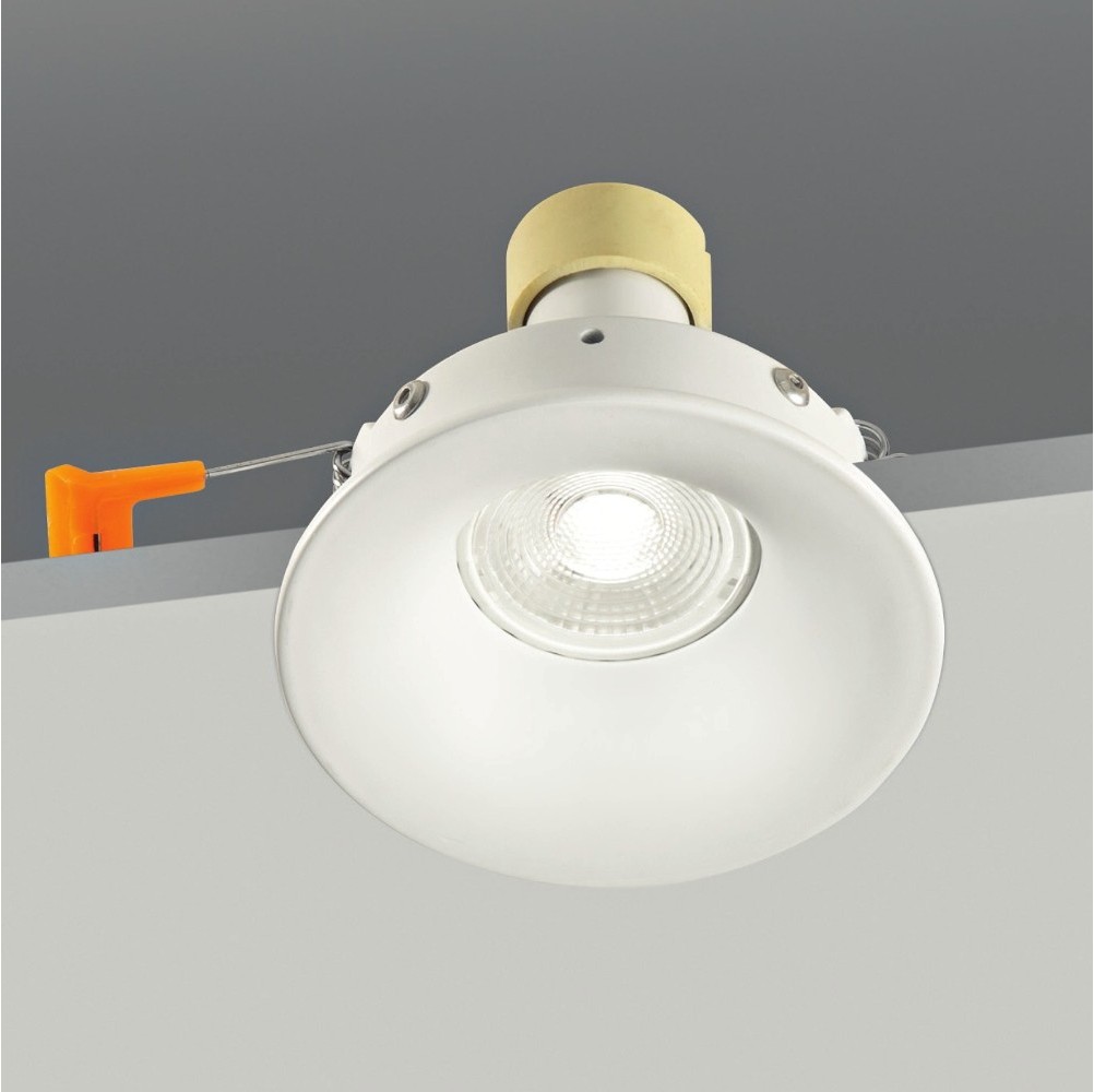 Faretto a incasso bianco