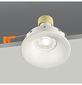 Faretto a incasso bianco