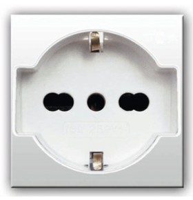AVE - PRESA SCHUKO 10/16A BIANCA DOMUS