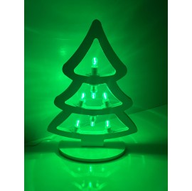 Albero Natale Stilizzato Luminarie Salentine A Led