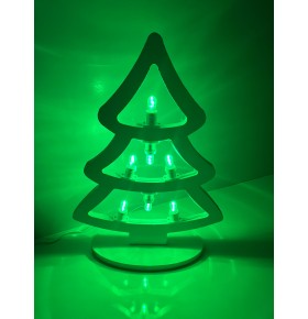 Albero Natale Stilizzato Luminarie Salentine A Led