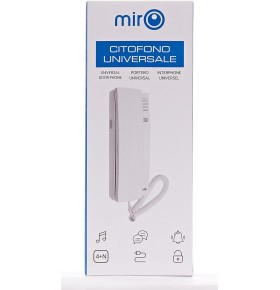 Miro Proxe 620005 citofono universale 5 fili