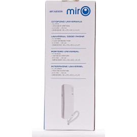 Miro Proxe 620005 citofono universale 5 fili