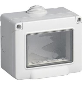 VIMAR PLANA Custodia Stagna IP55 da Parete per 3 Moduli