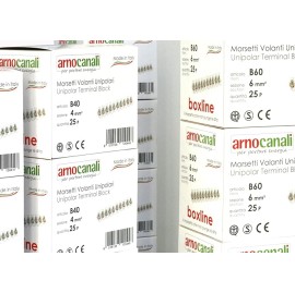MORSETTI 4mm ARNOCANALI B40 25pz