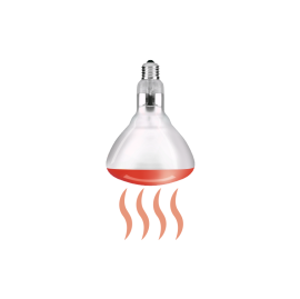 Lampada infrarossi Incandescenza 250 W  E27 1000K