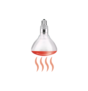 Lampada infrarossi Incandescenza 250 W  E27 1000K