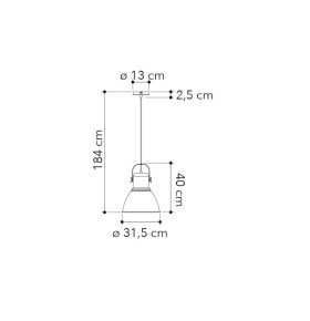 SOSPENSIONE LEGEND CORTEN
